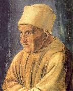 Filippino Lippi Portrait of an Old Man   111 oil on canvas